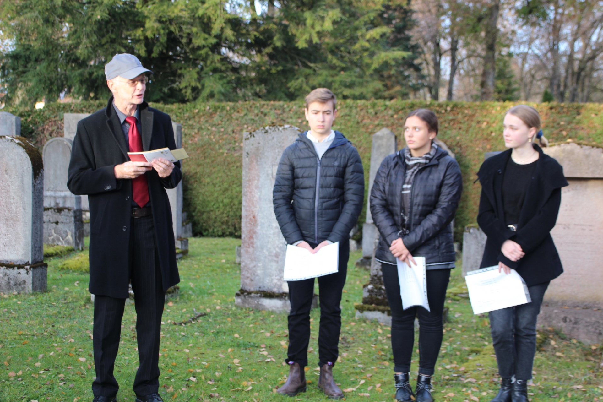 Gedenkfeier am Jüdischen Friedhof Gauting 2019